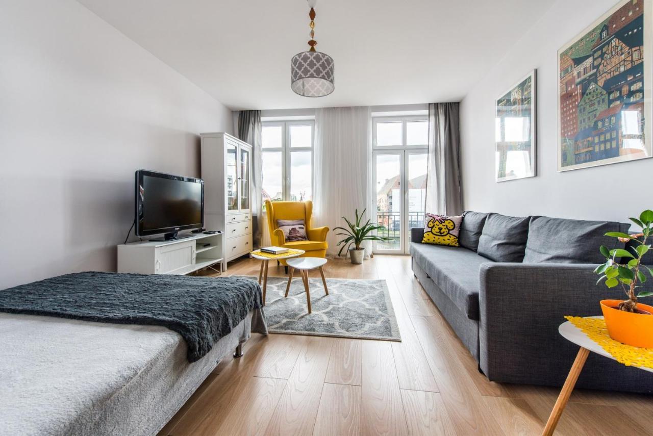 Hello Apartments Amazing River View 4 Bedrooms & Balcony Danzica Esterno foto