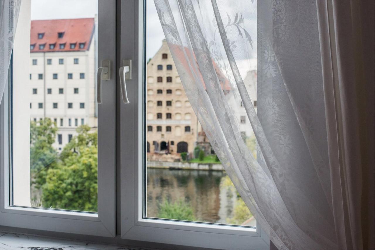Hello Apartments Amazing River View 4 Bedrooms & Balcony Danzica Esterno foto